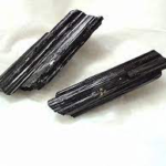 Rough black tourmaline natural unpolished protective gemstone for grounding, energy clearing, and spiritual shielding | Gemstonescraft.