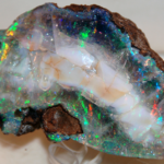 black opal gemstones