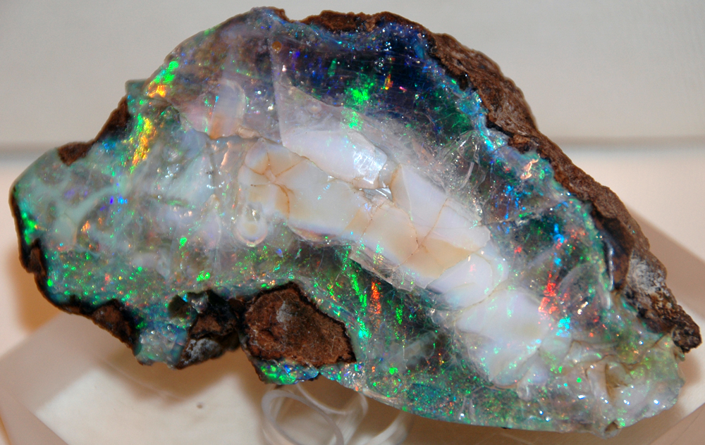 black opal gemstones