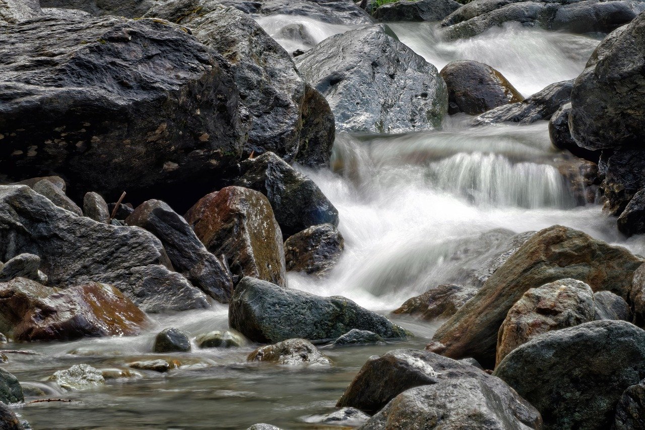 running water cleanse