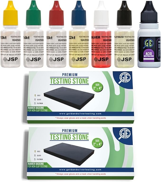Gold Silver Jewelry Tester Appraisal Kit