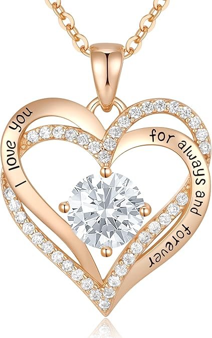 Love Heart Necklaces for Women